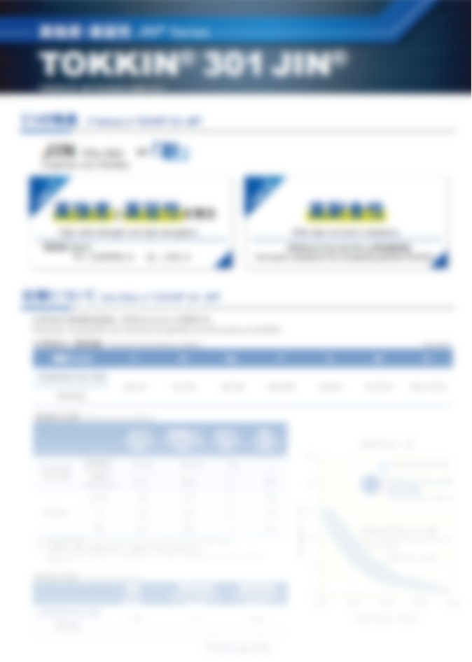 TOKKIN 301JIN(Engish/Chinese)-Download Technical Data